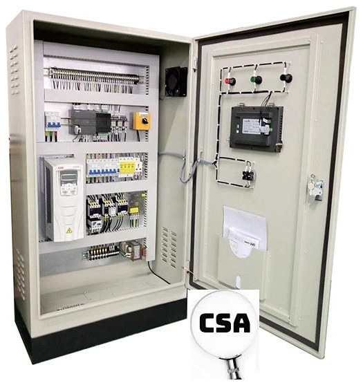CSA/UL certified electrical control panel