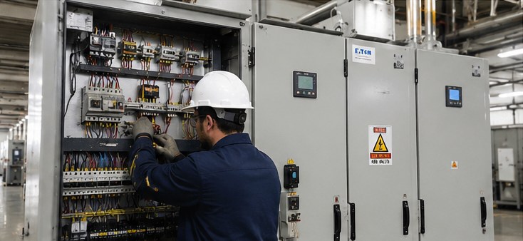 Electrical panel installation and commissioning