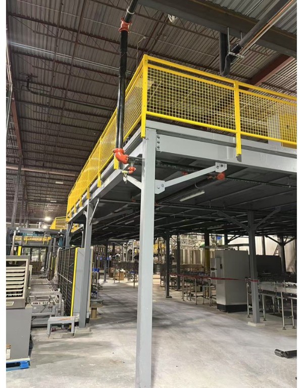 Mezzanine installation