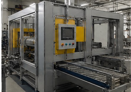 Custom automated machinery with control interface